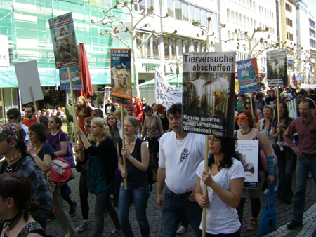 Demo in Frankfurt 2010