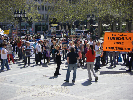 Demo in Frankfurt 2010