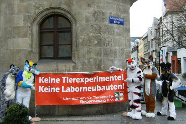 Internationaler Tag zur Abschaffung der Tierversuche 2014 - Regensburg