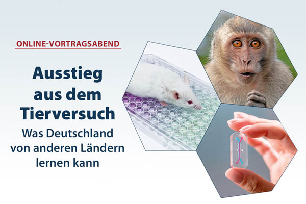 Einladung zum Vortragsabend gegen Tierversuche